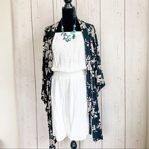 Old Navy Strapless Lace Accent Sundress